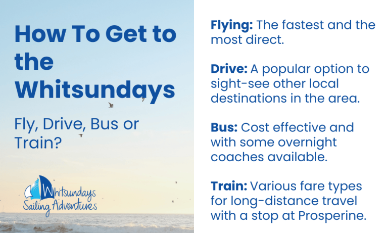 How to get to the Whitsundays